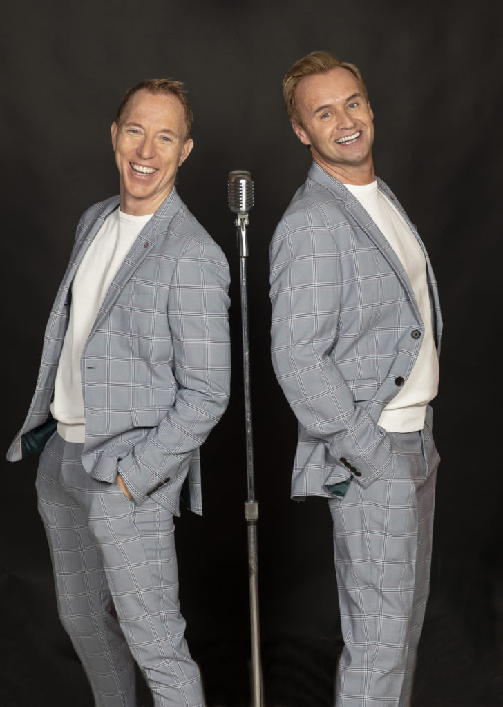 Brent D Kuenning and Steve Geyer promotional photo Classic Crooner Mic 2 of a Kind #backtobackwithmic
